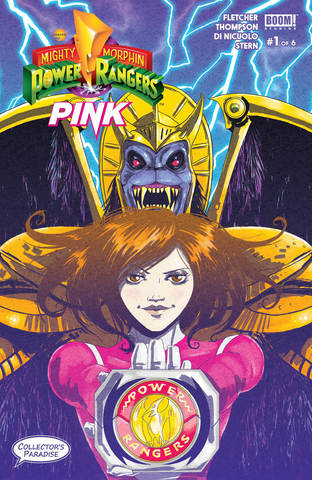 Power Rangers PINK #1 с автографом Меган Хатчинсон