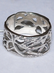 Омо ( кольцо из серебра)
