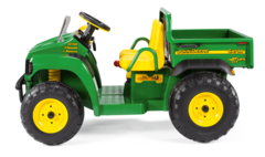 Электромобиль John Deere Gator HPX с прицепом