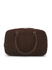 Сумка ROMA M NEW замша шоколадного цвета