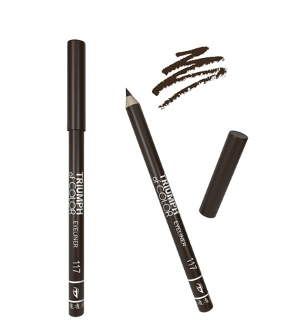 TF Карандаш для глаз TRIUMPH of COLOR Eyeliner тон 117 черный трюфель