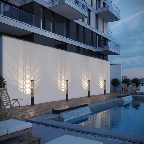 Ландшафтный светодиодный светильник Novotech 359540 STREET NT25 000 коричневый IP65 LED 9W 3000К 100-240V NETZ