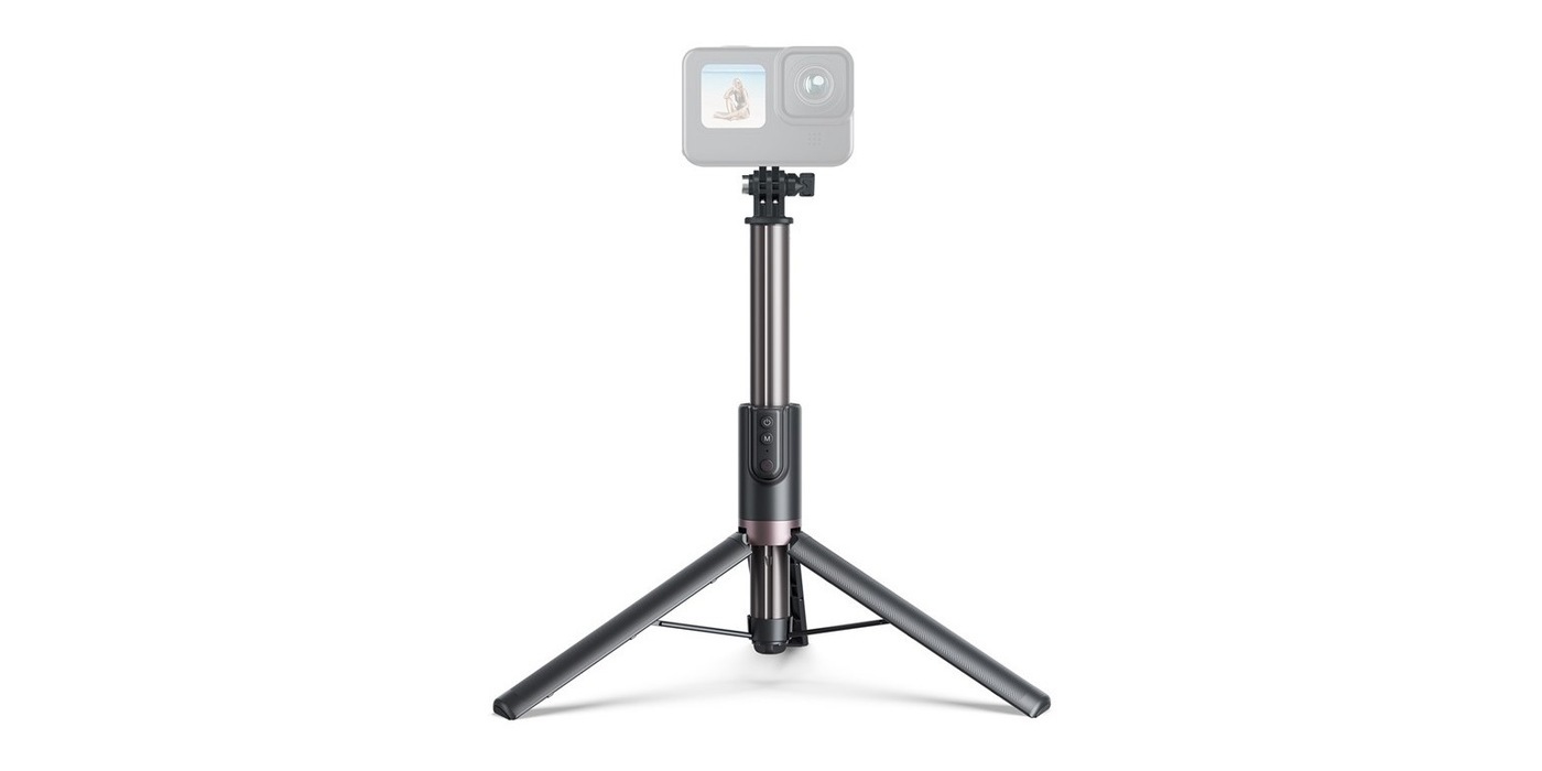 Монопод с пультом TELESIN Bluetooth Remote Control Selfie Stick для  GoPro/смартфона (1,3м)