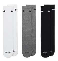 Носки теннисные Nike Everyday Plus Cushioned Training Crew Socks 3P - multicolor