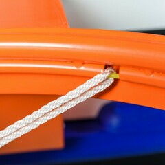 Баскетбольная стойка мобильная складная на пружинах вынос 2,25 м c противовесом Zavodsporta