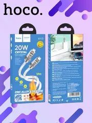 Кабель U113 Type-C / Lighting 20W 1m