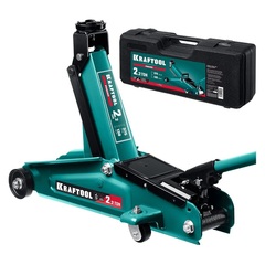 KRAFTOOL RIGID, 130 - 375 мм, подкатной домкрат с увеличенным подъемом (43452-2-K)