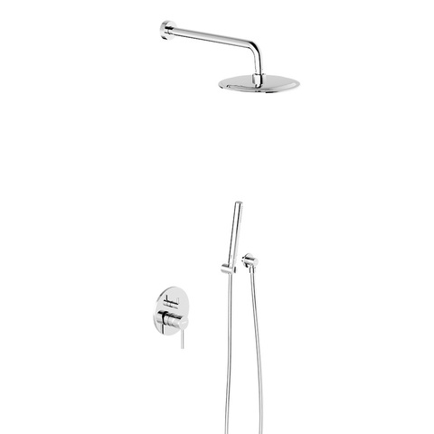 Damixa 936520000 Scandinavian Pure встраиваемая душевая система со смесителем для душа, хром