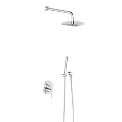 Damixa 936520000 Scandinavian Pure встраиваемая душевая система со смесителем для душа, хром фото