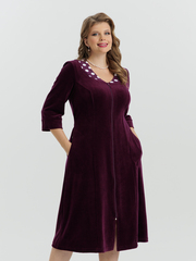 4074В Халат на молнии