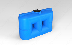 Ёмкость пластиковая пищевая ЭкоПром S 2000 л. узкая округлая (77x231x152см;синий) - арт.555277