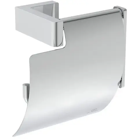 Ideal Standard T4496AA CONCA Держатель для туалетной бумаги с крышкой, квадратный дизайн (290739)