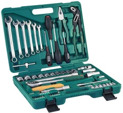 Набор инструмента Jonnesway 60 предметов 1/2"-1/4" S04H52460S