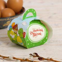 Пасхальная Коробочка для яйца «Светлой Пасхи!»