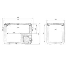 Компрессорный автохолодильник Dometic CoolFreeze CFX3 45 (12V/24V/220V, 46л)