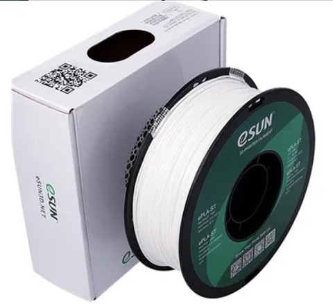 Катушка пластика ePLA-ST ESUN 1.75 мм 1кг., белая