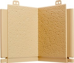 Угол добора  откоса Альта Декор универсальный, цвет Песчаный