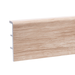 Плинтус дюрополимерный Rico Concept Секвойя кремовая 80011 80х20х2200 мм