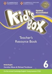 Kid's Box UPDATED Second Edition 6 Teacher's Resource Book with Online Audio