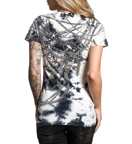 Affliction | Футболка женская BOUND AW19588 спина