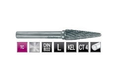 Бор-фреза твердосплавная L(KEL) 6,0x18x52x6мм HM Ruko 116233