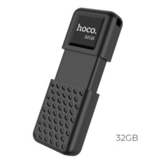 Yaddaş kartı \ Карта памяти \ Flash Card HOCO UD6, USB 2.0, 32GB, матовый черный