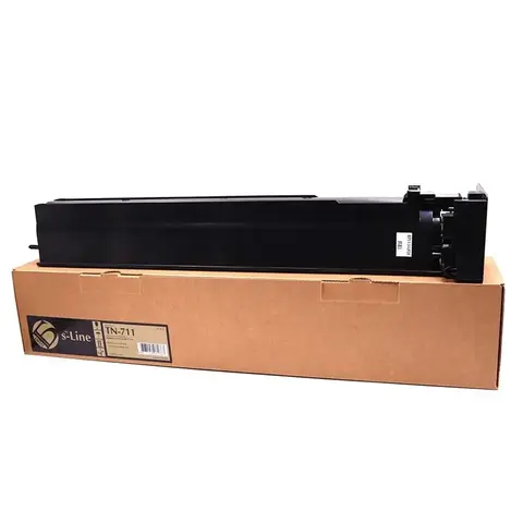Тонер-картридж БУЛАТ s-Line TN-711K для Konica Minolta bizhub C654, C754 (Чёрный, 47200 стр.)