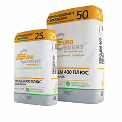 Цемент М-400 Д20 по 25 кг