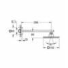 Комплект душевой системы внутреннего монтажа Grohe Eurocube 119696