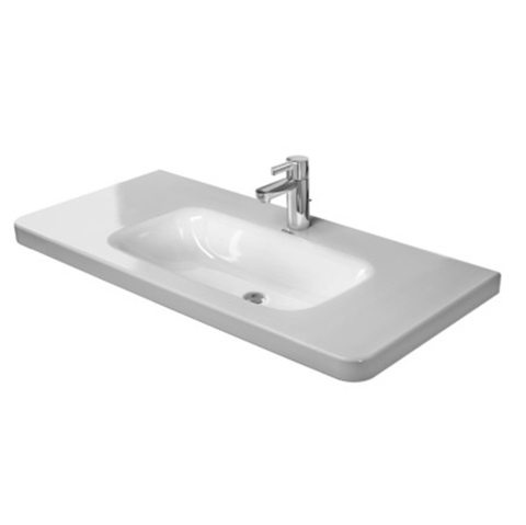 Duravit DuraStyle Раковина  для мебели, без перелива, с 1 отв. под смес., 1000x480мм, Цвет: Белый 2320100041