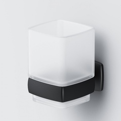 Стеклянный стакан с настенным держателем, AM.PM Gem - A9034322