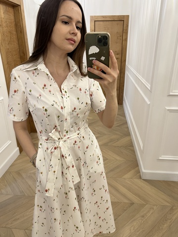 Платье Кларис белое