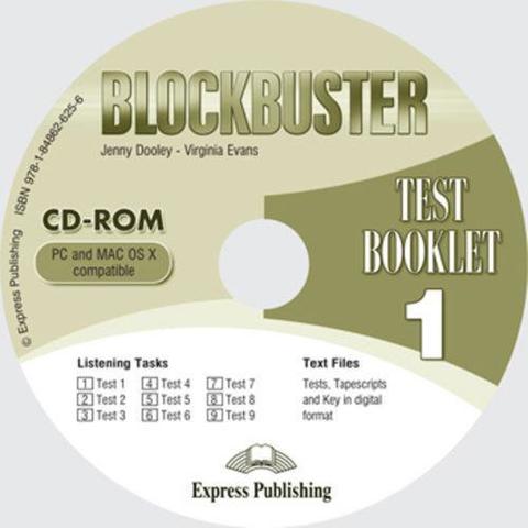 Blockbuster 1. TEST BOOKLET CD-ROM. Сборник тестов