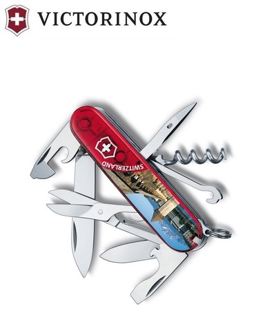 Нож складной Victorinox Climber, 91 mm, Luzern (1.3703.TE1)