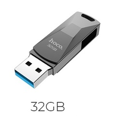 Yaddaş kartı \ Карта памяти \ Flash Card  USB Flash Drive 32Gb - Hoco UD5 Wisdom High-Speed Flash Drive