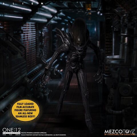 Фигурка Чужой масштаб 1:12 Коллекционное Издание Mezco