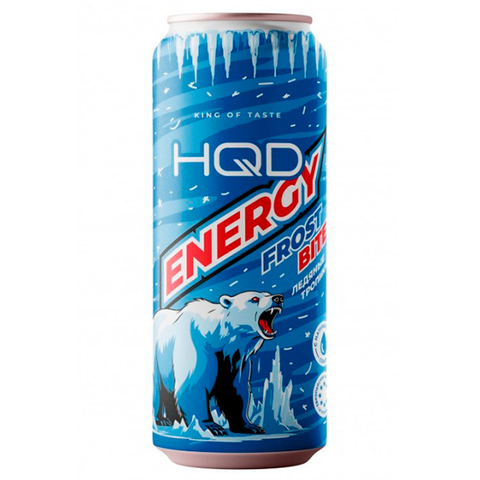 Энергетический напиток HQD Energy Frost Bite Ледяной тропик, 450 мл