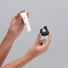 Вибростимулятор-уточка Lov Finger в комплекте с возбуждающим гелем - 