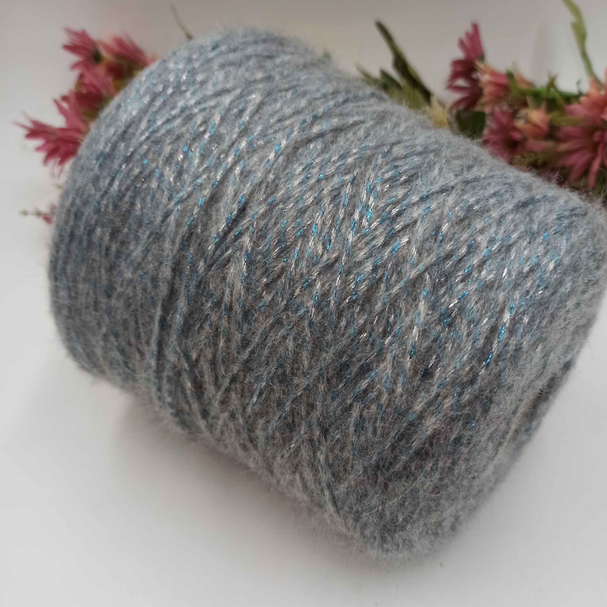 Alpaca Glamour Pura Lana Italia 220м/100гр Голубая дымка