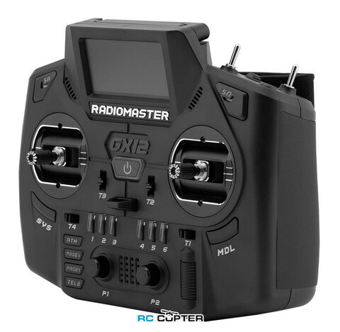 Аппаратура управления RadioMaster GX12 Gemini-X (M2) ELRS FCC 900+2.4