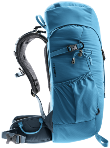 Картинка рюкзак туристический Deuter Climber 22 Wave/Ink - 9