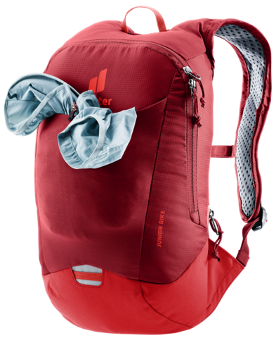 Картинка рюкзак велосипедный Deuter Junior Bike 8 Masala/Cherry - 5
