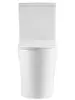 Aquatek AQ1273H-00 AQ1273H-00 Унитаз напольный с бачком 700*375*890мм, горизонтальный выпуск, тонкое сиденье с механизмом плавного закрывания, крепеж