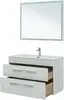 Aquanet 281160 Набор мебели Августа 100 (Flat) цв.белый глянец (281160)