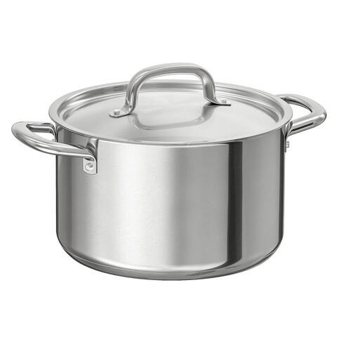 Кастрюля с крышкой MANDER, объём: 3,0 л., материал: нержавеющая сталь