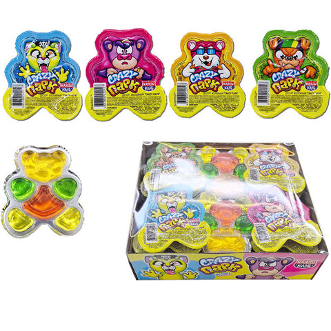 Десерт желейный Crazy Парк 1кор*12бл*30шт, 35мл