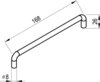 Ravak X000001822 Ручка BALANCE II 01 ХРОМ