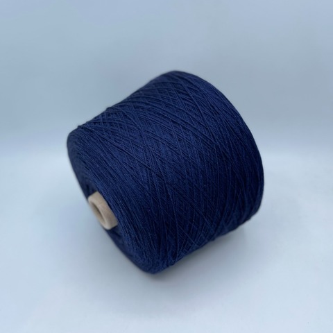Millefili (пр.Италия). 2/15 750м/100гр, 70% Меринос, 30% Кашемир, цвет-Темно-синий (845712), арт.35194