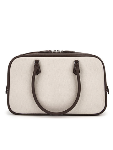 Сумка ROMA канва шоколадного цвета