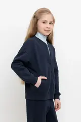 жакет  для девочки  К 302493/индиго